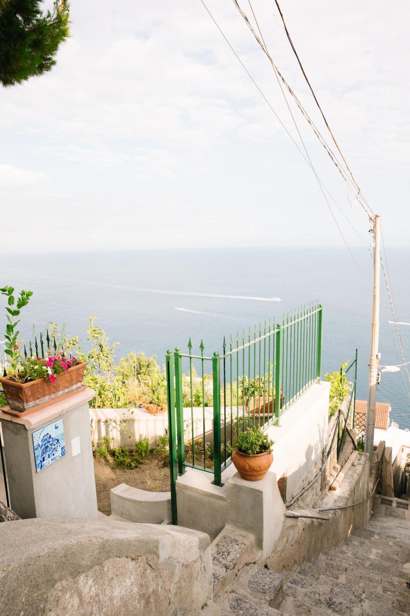 Blue Moon House Praiano Villa Exterior photo